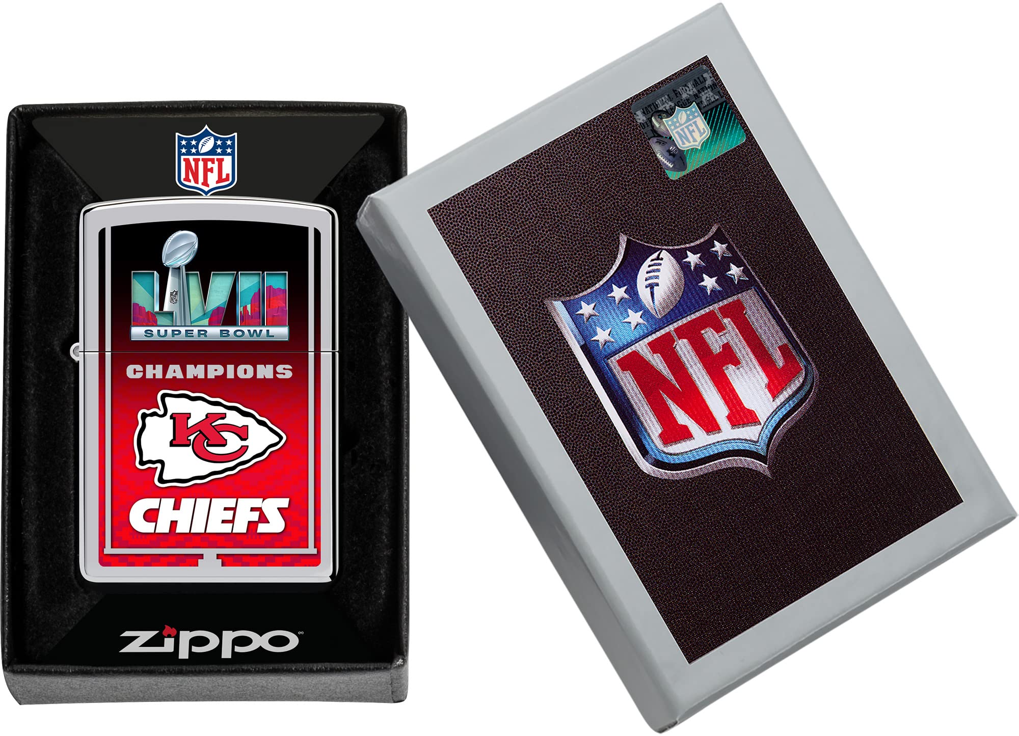 Zippo NFL Kansas City Chiefs Super Bowl LVII Champions